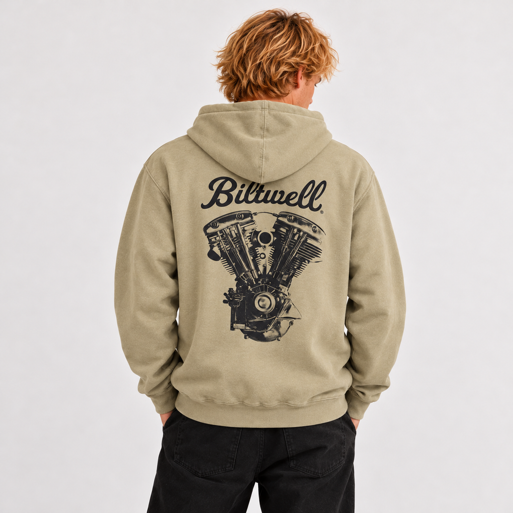 Poleron Hoodie Biltwell Sand