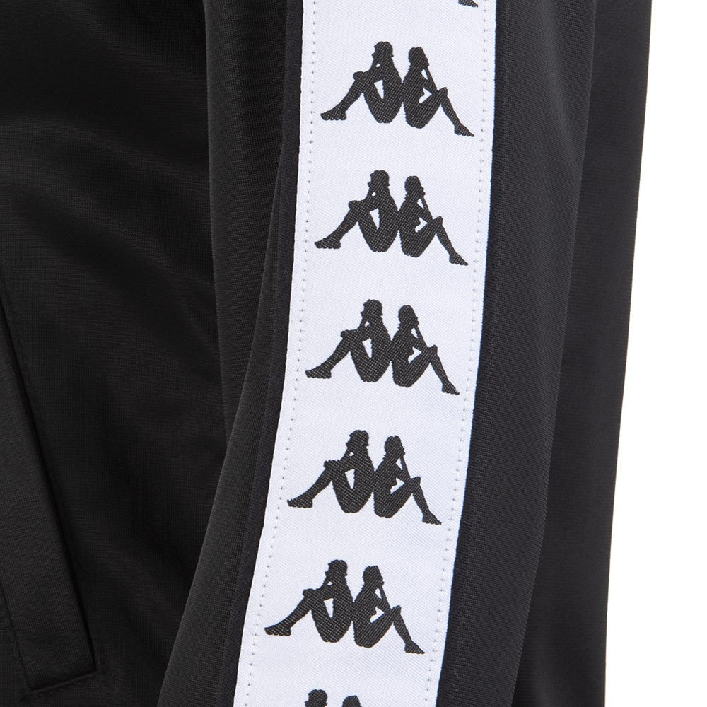 Chaqueta Women Black Banda White