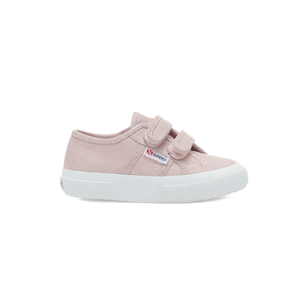 Zapatilla 2750 Kids Strap Glitter Canvas Pink