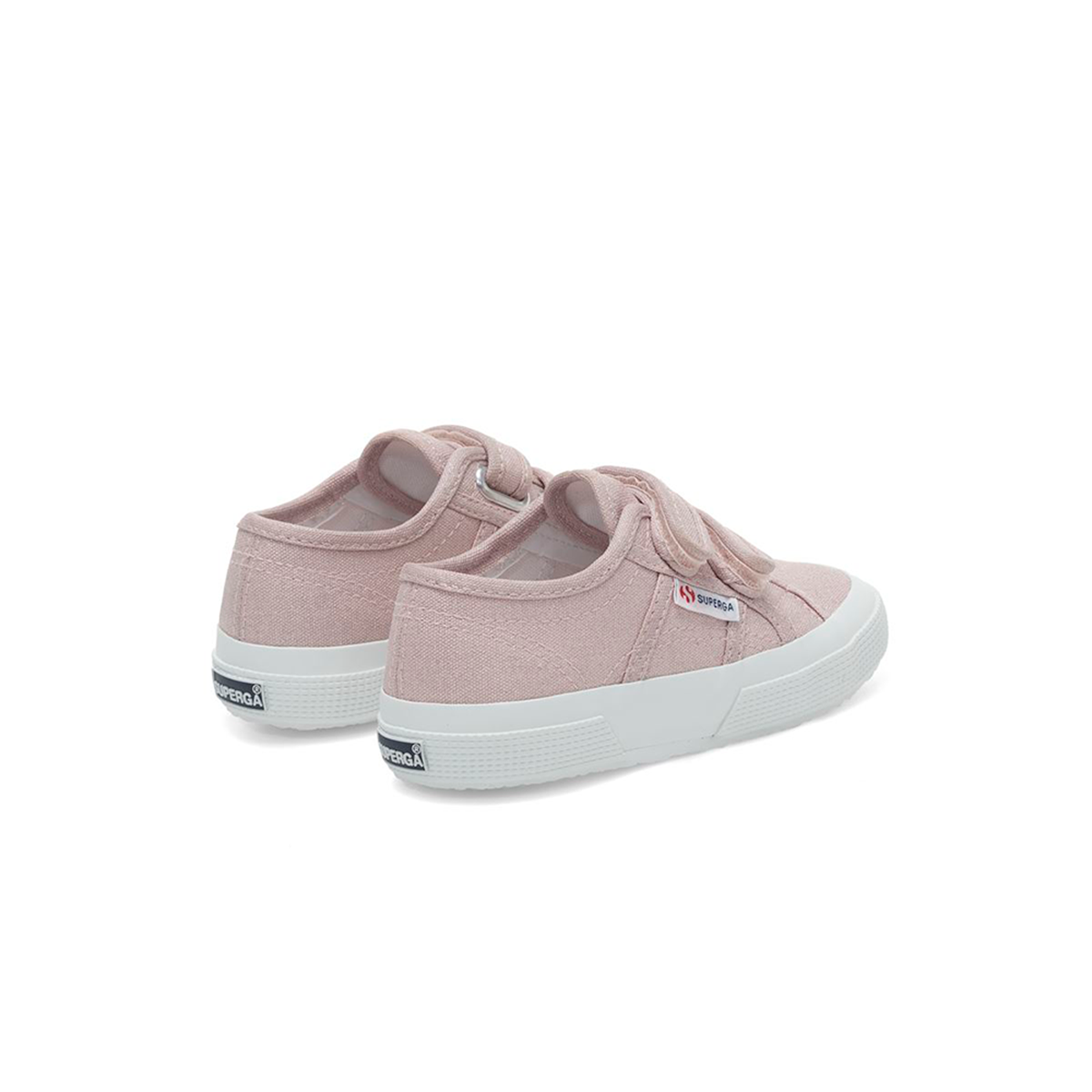 Zapatilla 2750 Kids Strap Glitter Canvas Pink