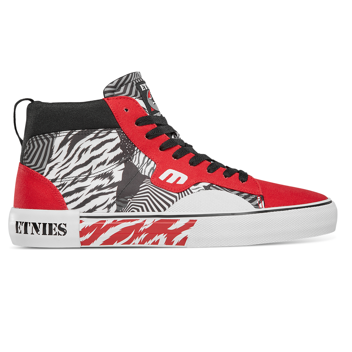 Zapatilla Men Kayson High x Rebel Sports Red White Black image 0