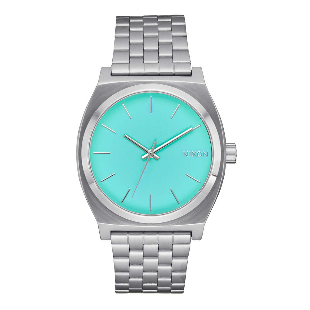 Reloj Time Teller Silver Turquoise