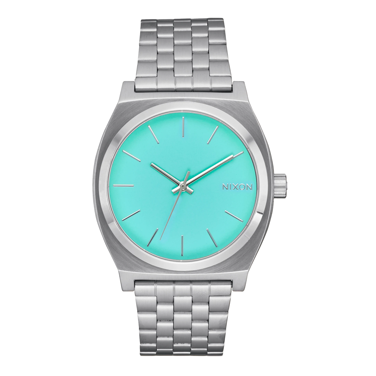 Reloj Time Teller Silver Turquoise