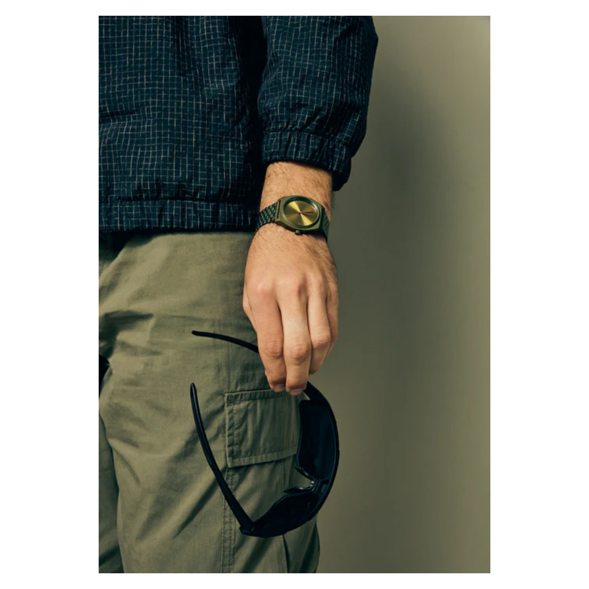 Reloj Nixon Time Teller Dark Olive