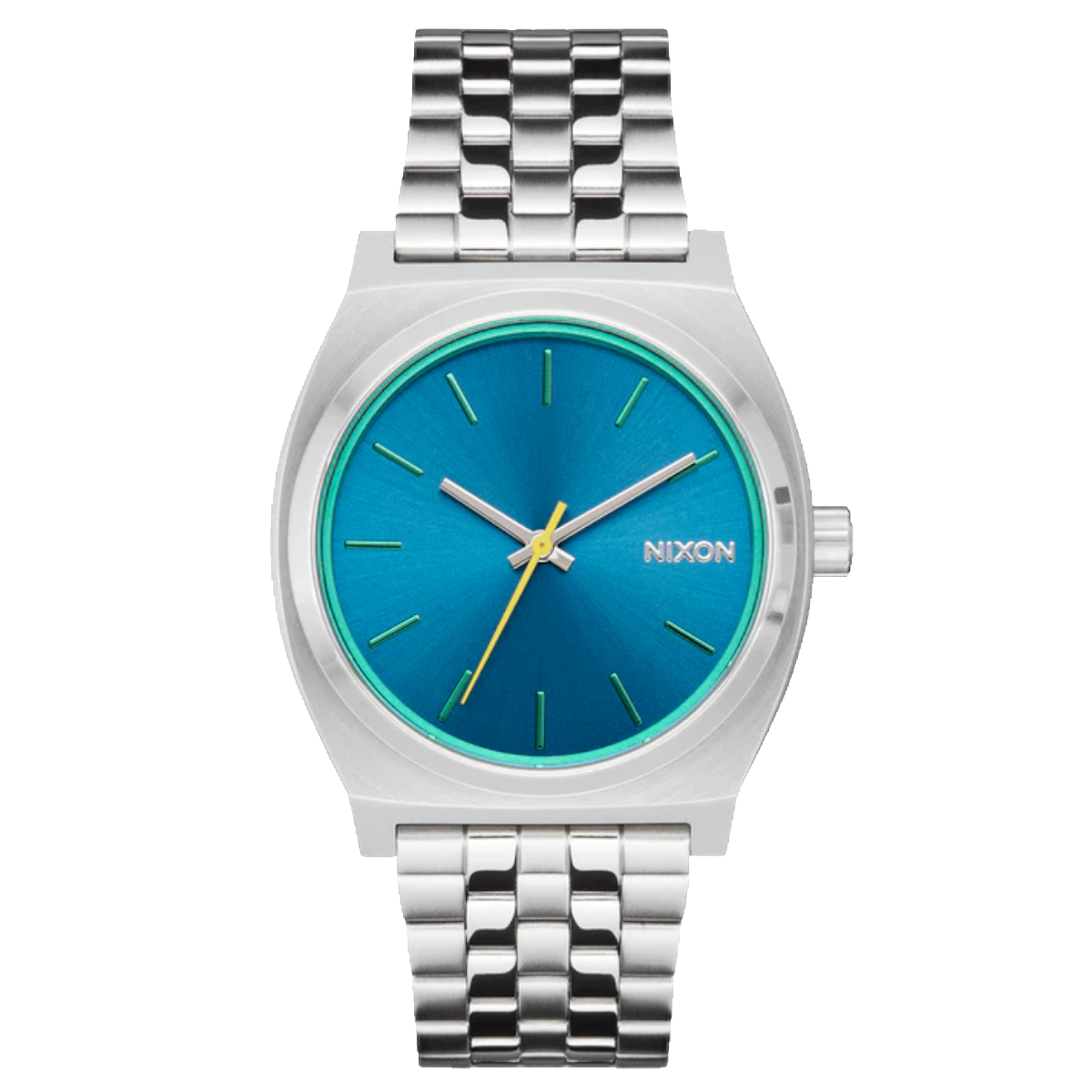 Reloj Nixon Time Teller Silver Byron Blue
