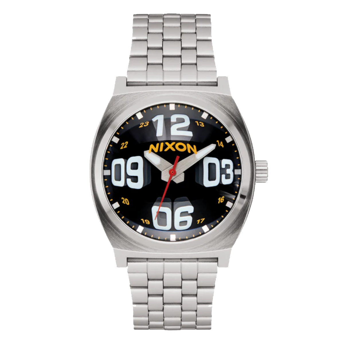 Reloj Nixon Time Teller Fisheye Silver Black