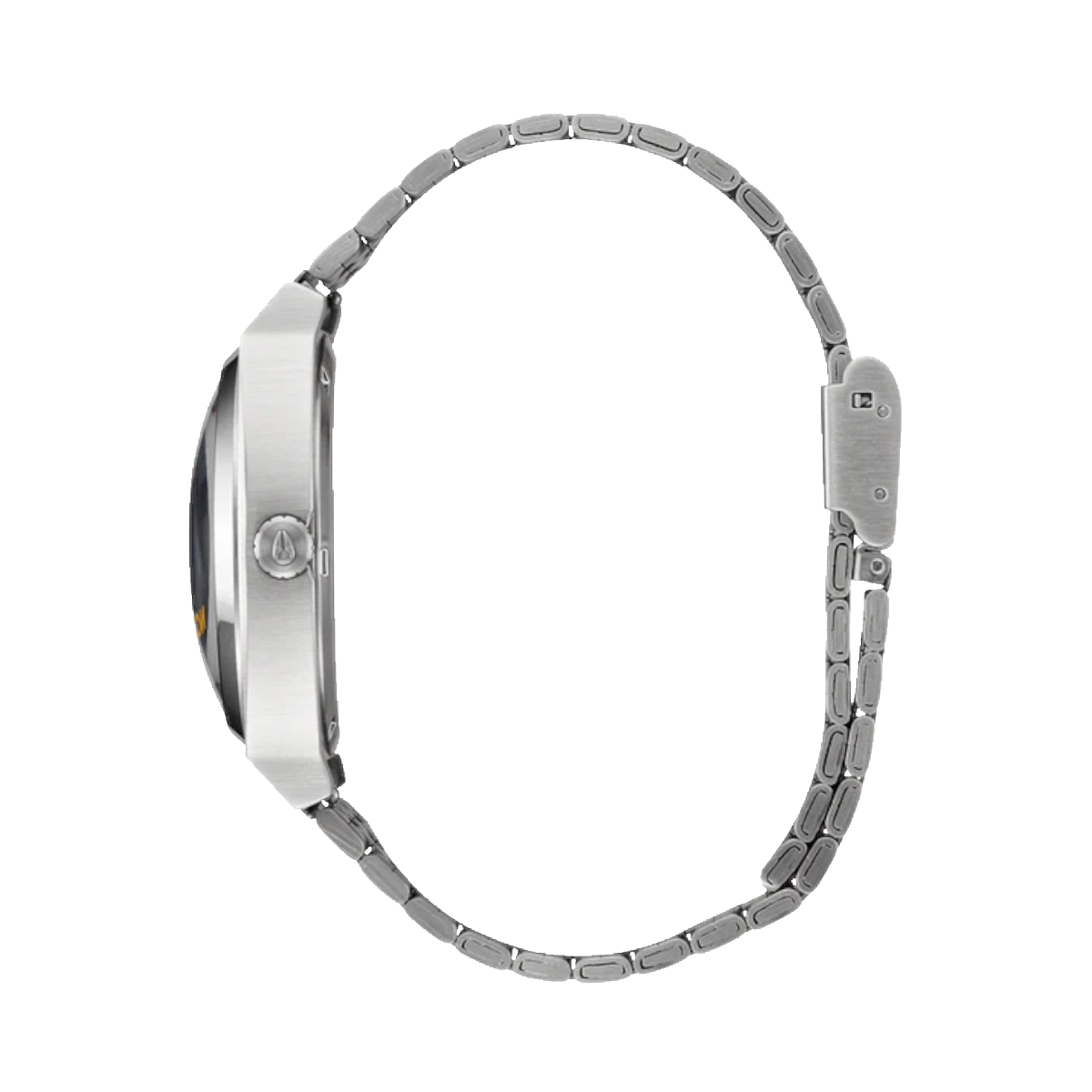 Reloj Nixon Time Teller Fisheye Silver Black