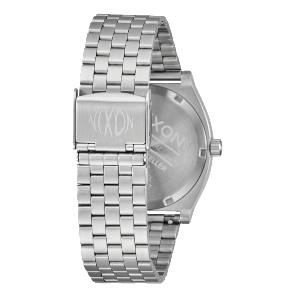 Reloj Nixon Time Teller Fisheye Silver Black