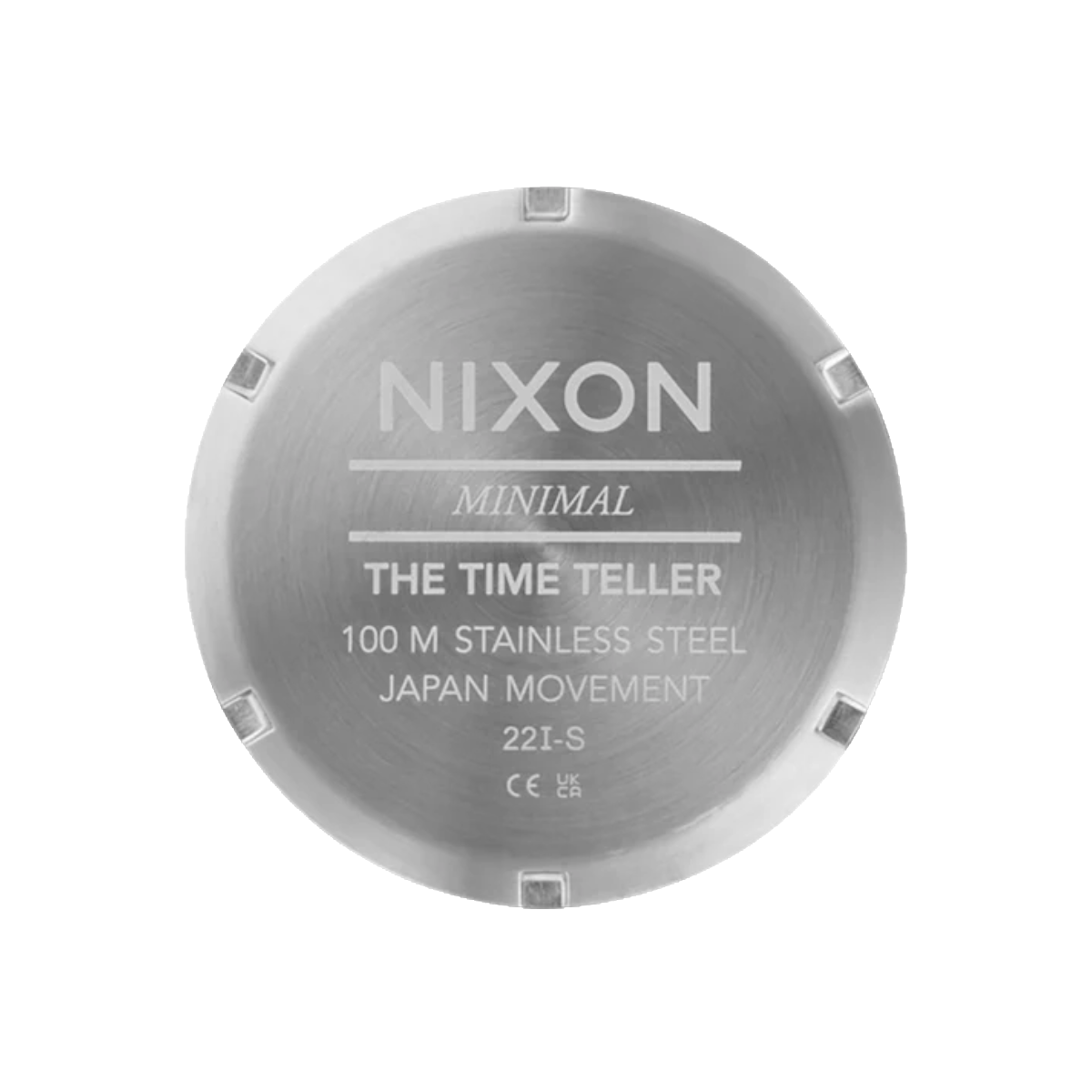 Reloj Nixon Time Teller Fisheye Silver Black