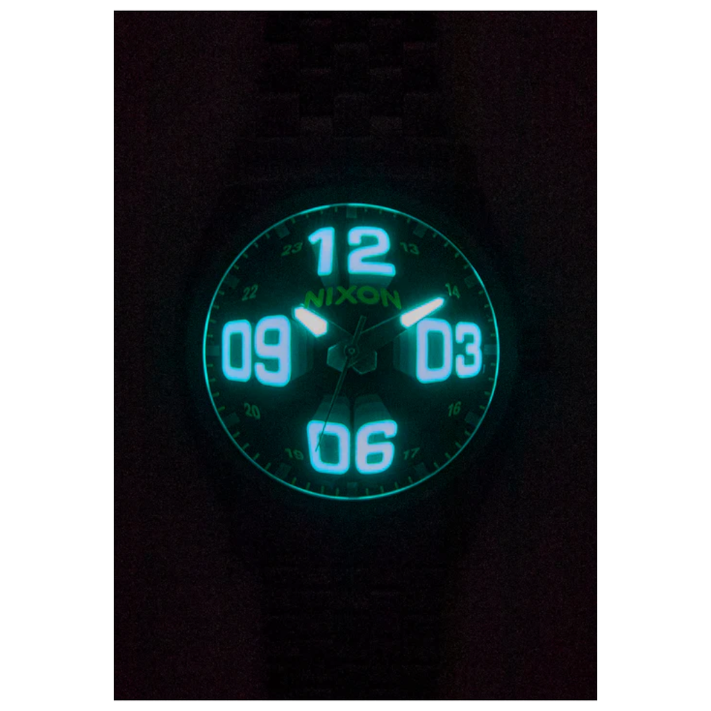 Reloj Nixon Time Teller Fisheye Silver Black