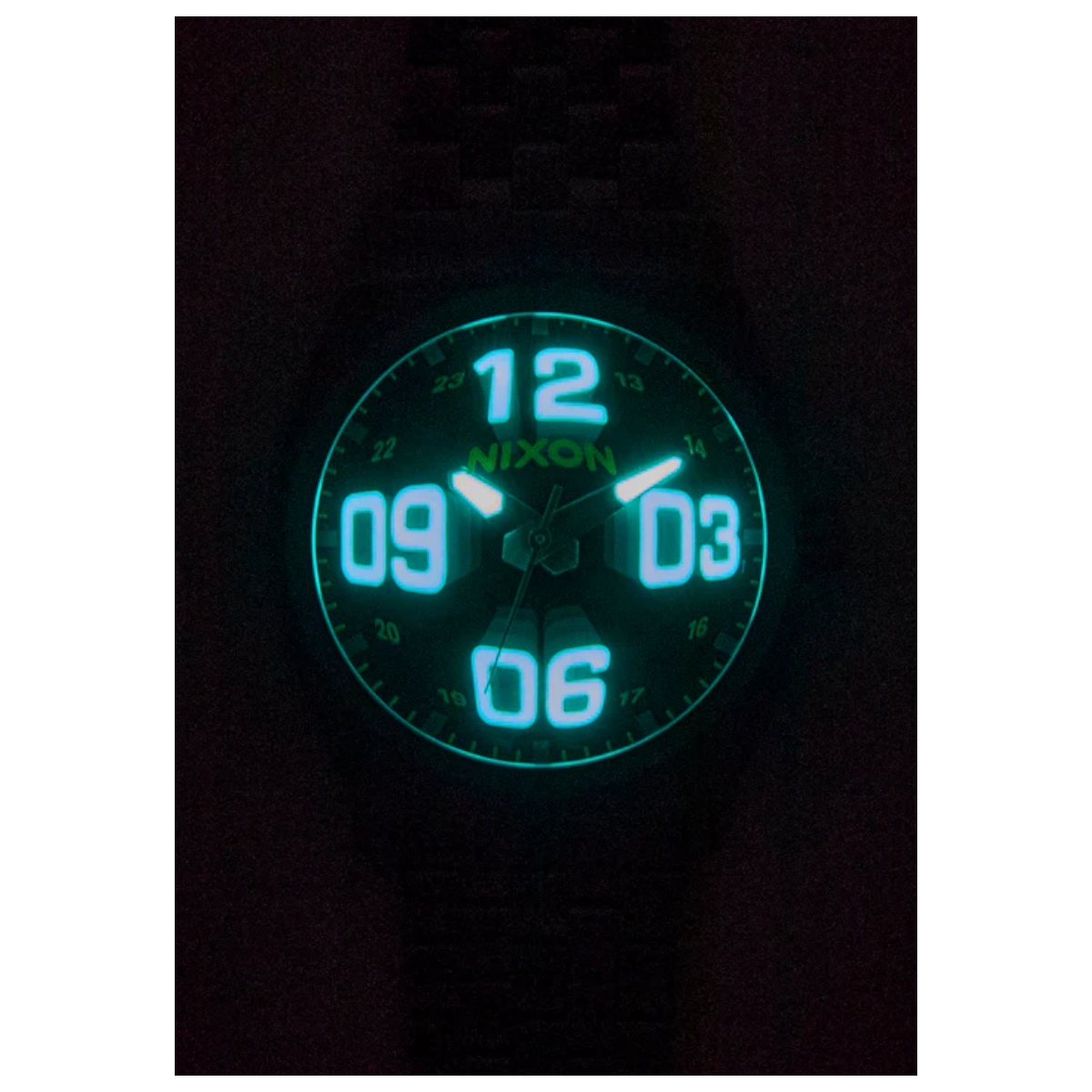 Reloj Nixon Time Teller Fisheye Silver Black