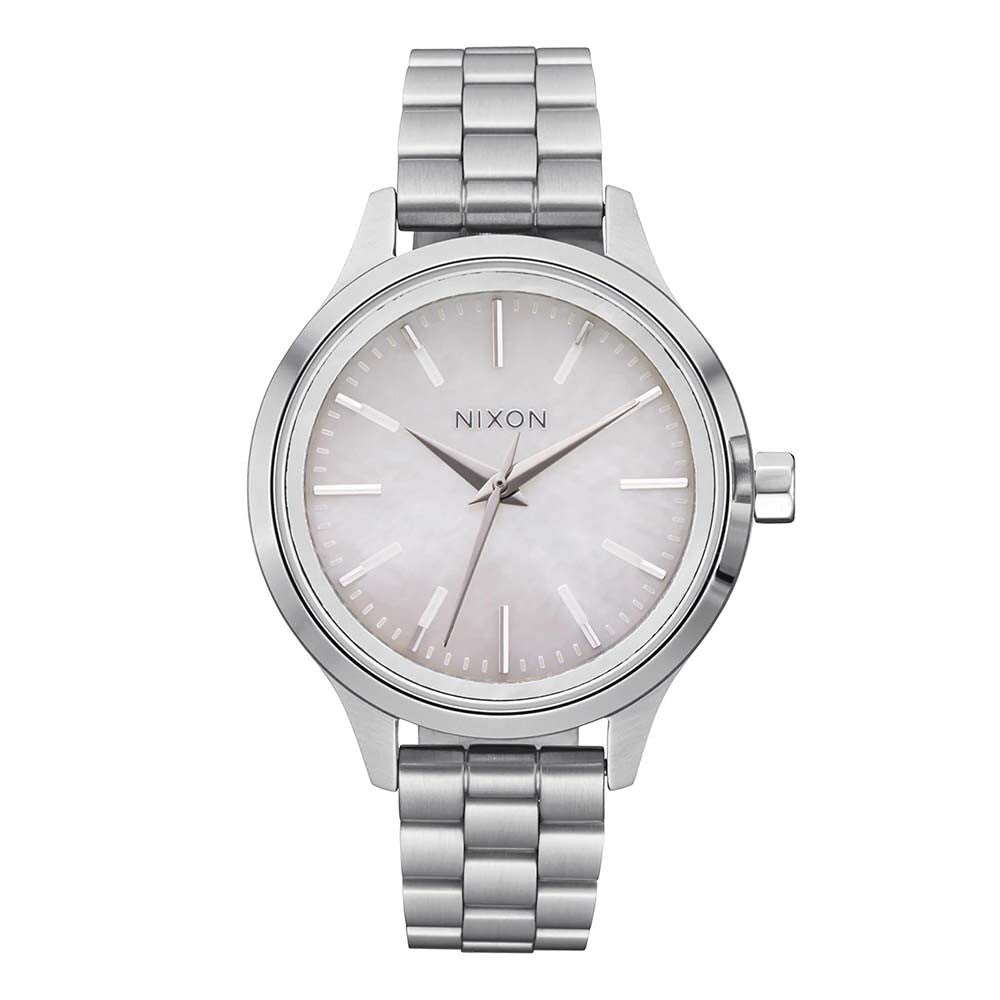 Reloj Nixon Optimist Silver Mother of Pearl