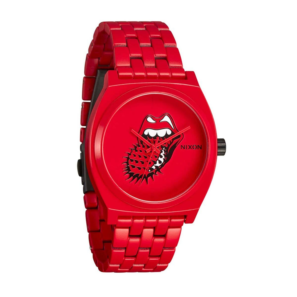 Reloj Nixon Rolling Stones Time Teller All Red
