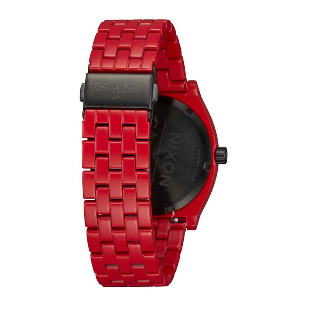Reloj Nixon Rolling Stones Time Teller All Red