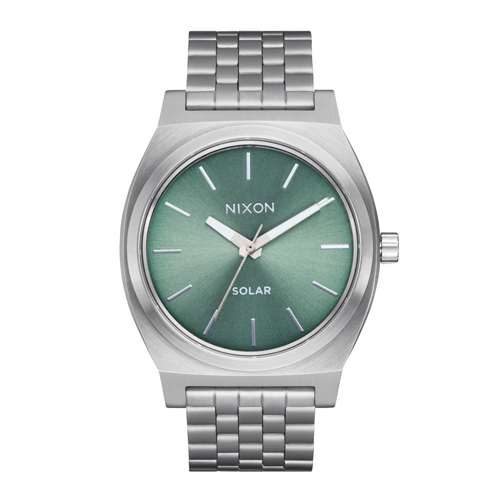 Reloj Time Teller Solar Silver Jade Sunray