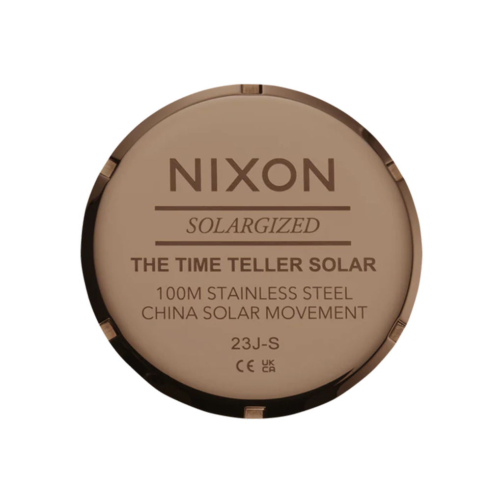 Reloj Time Teller Solar Chocolate Capuccino