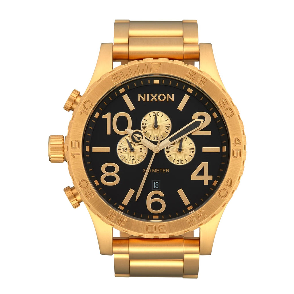 Reloj Nixon 51-30 Chrono All Gold Black