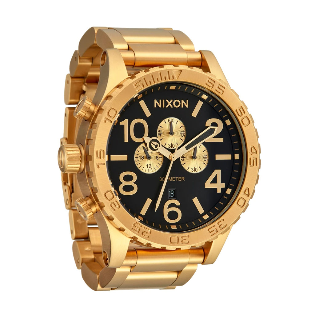 Reloj Nixon 51-30 Chrono All Gold Black