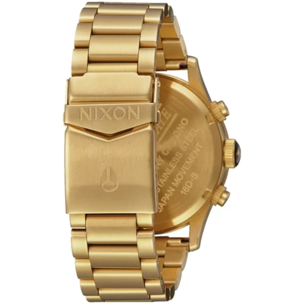 Reloj Nixon Sentry Chrono All Gold Black