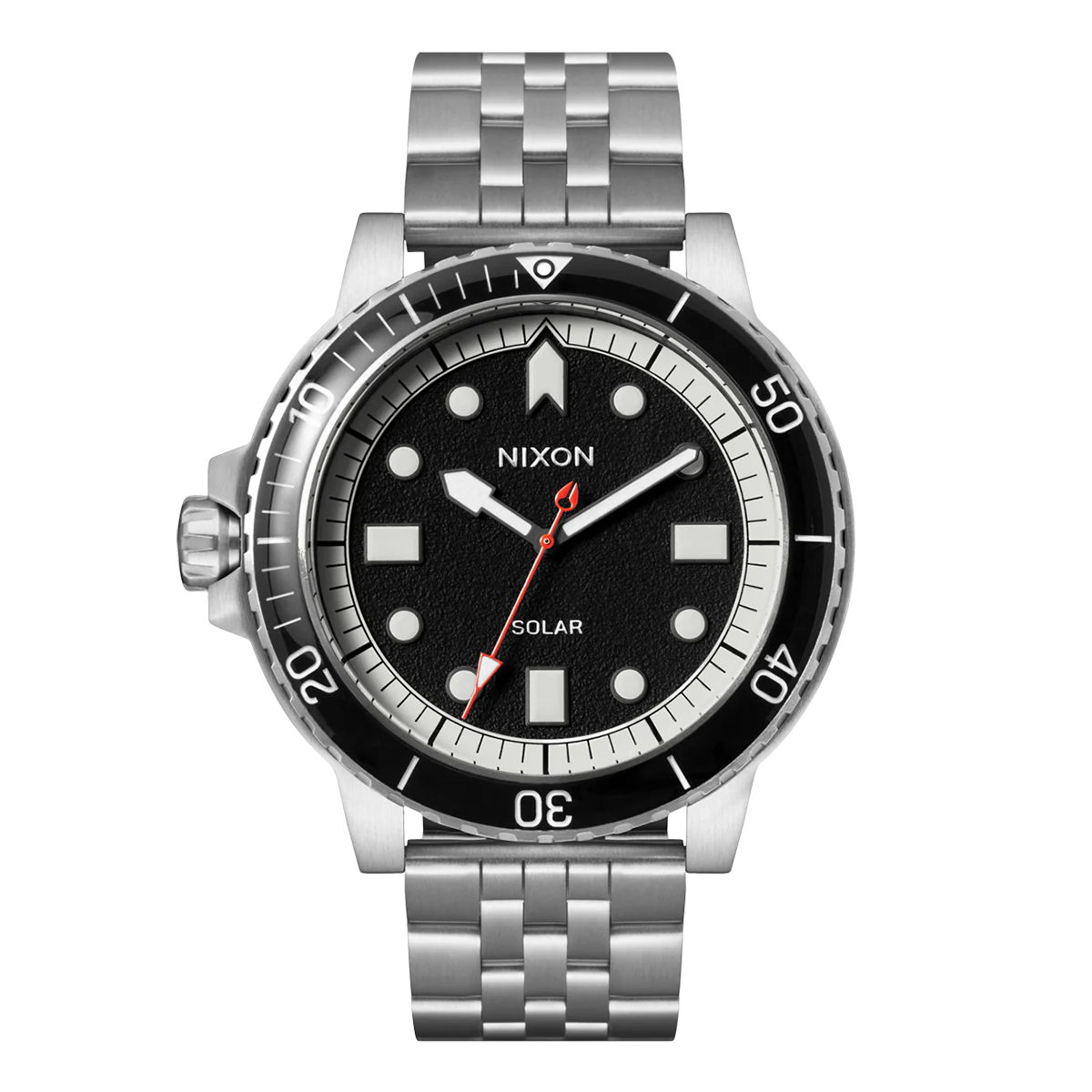 Reloj Stinger 44 Silver Black White