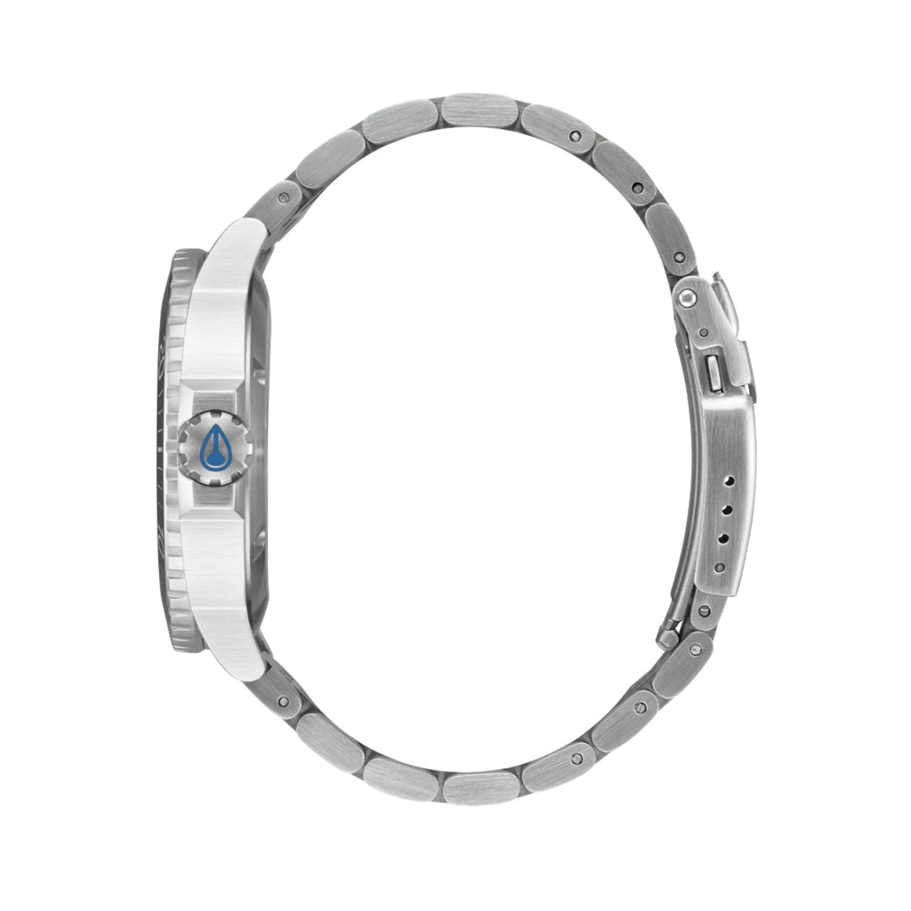 Reloj Nixon Stinger 44 Silver Blue Black