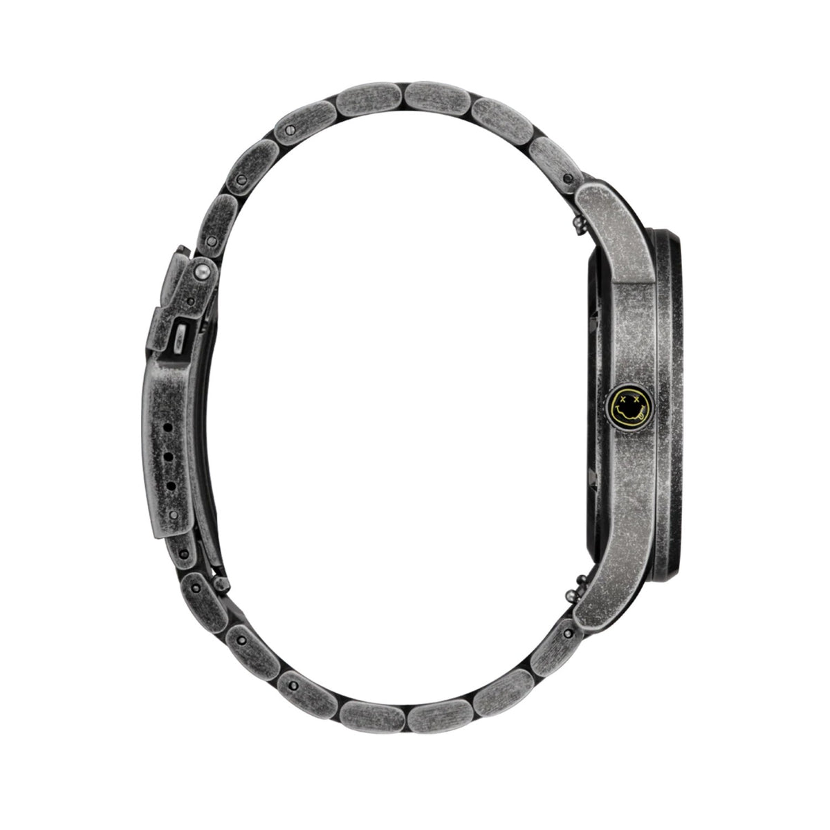 Reloj Nixon Nirvana Sentry Wobble  Yellow Nirvana Smiley