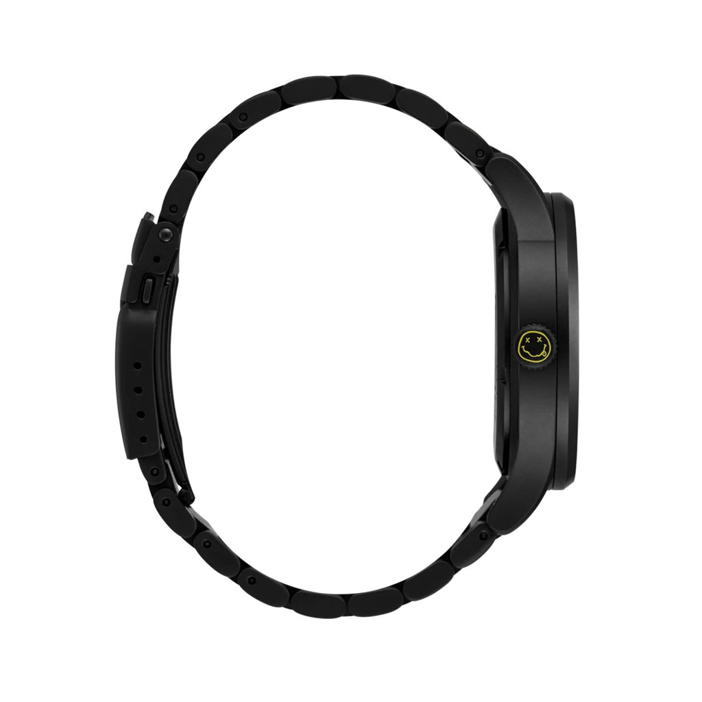 Reloj Nixon Nirvana Sentry Wobble Matte Super Black Blue
