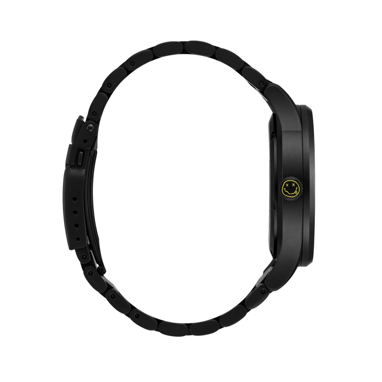 Reloj Nixon Nirvana Sentry Wobble Matte Super Black Blue