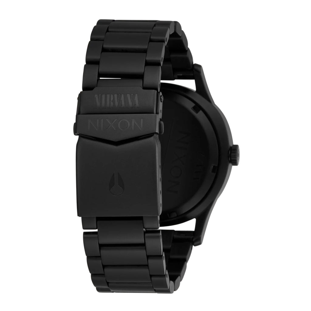 Reloj Nixon Nirvana Sentry Wobble Matte Super Black Blue