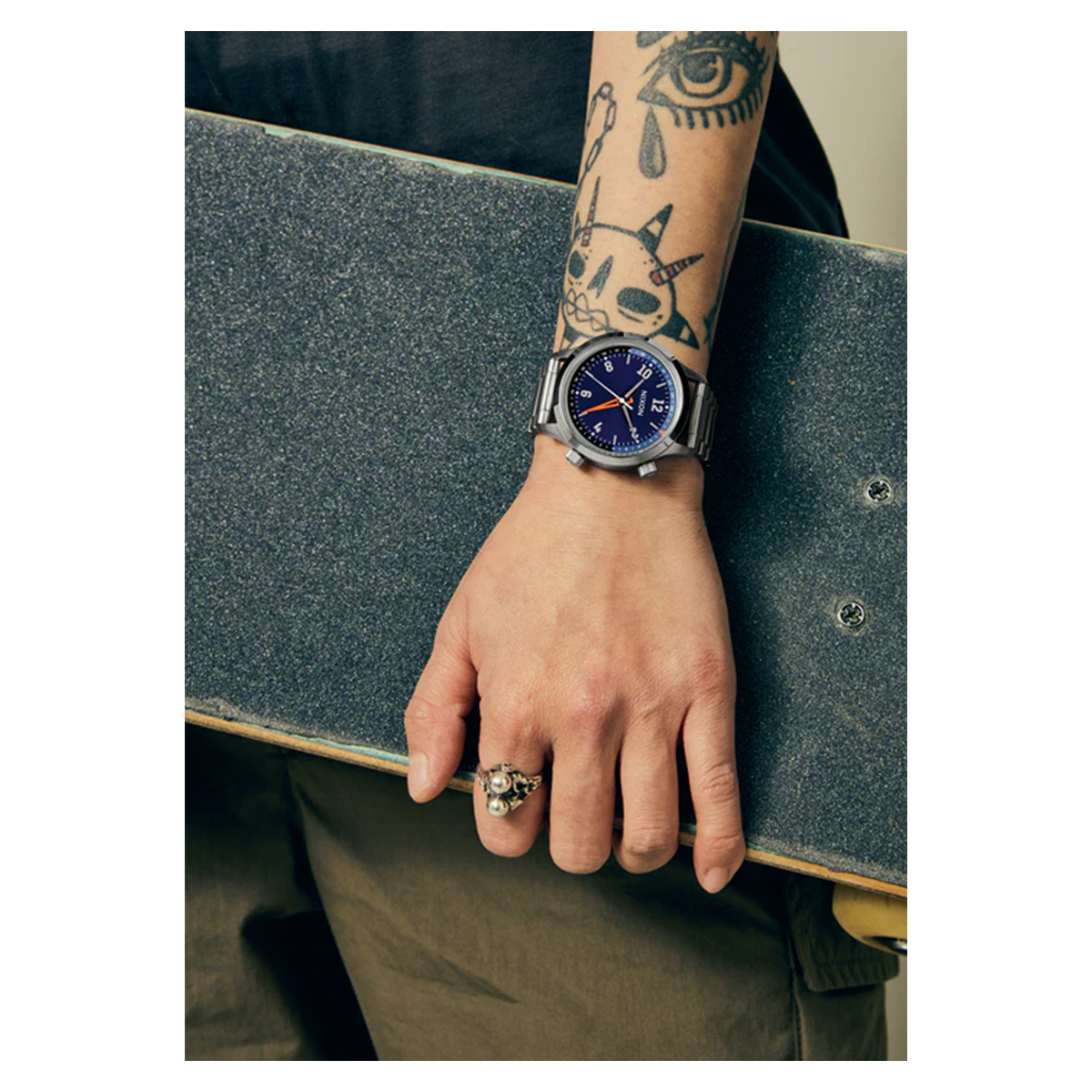 Reloj Drifter 40 Silver Midnight Sunray