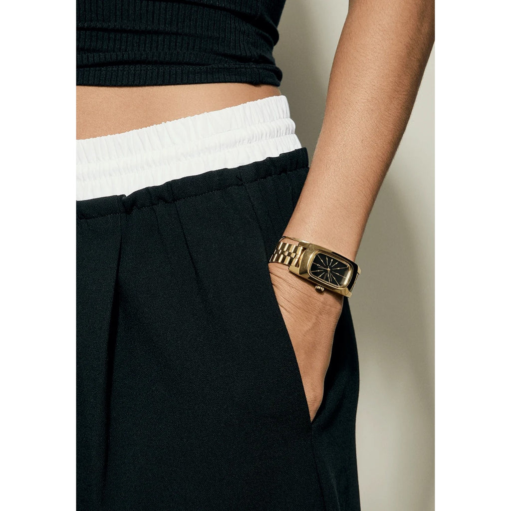 Reloj Nixon Frankie Mid Century Gold Black
