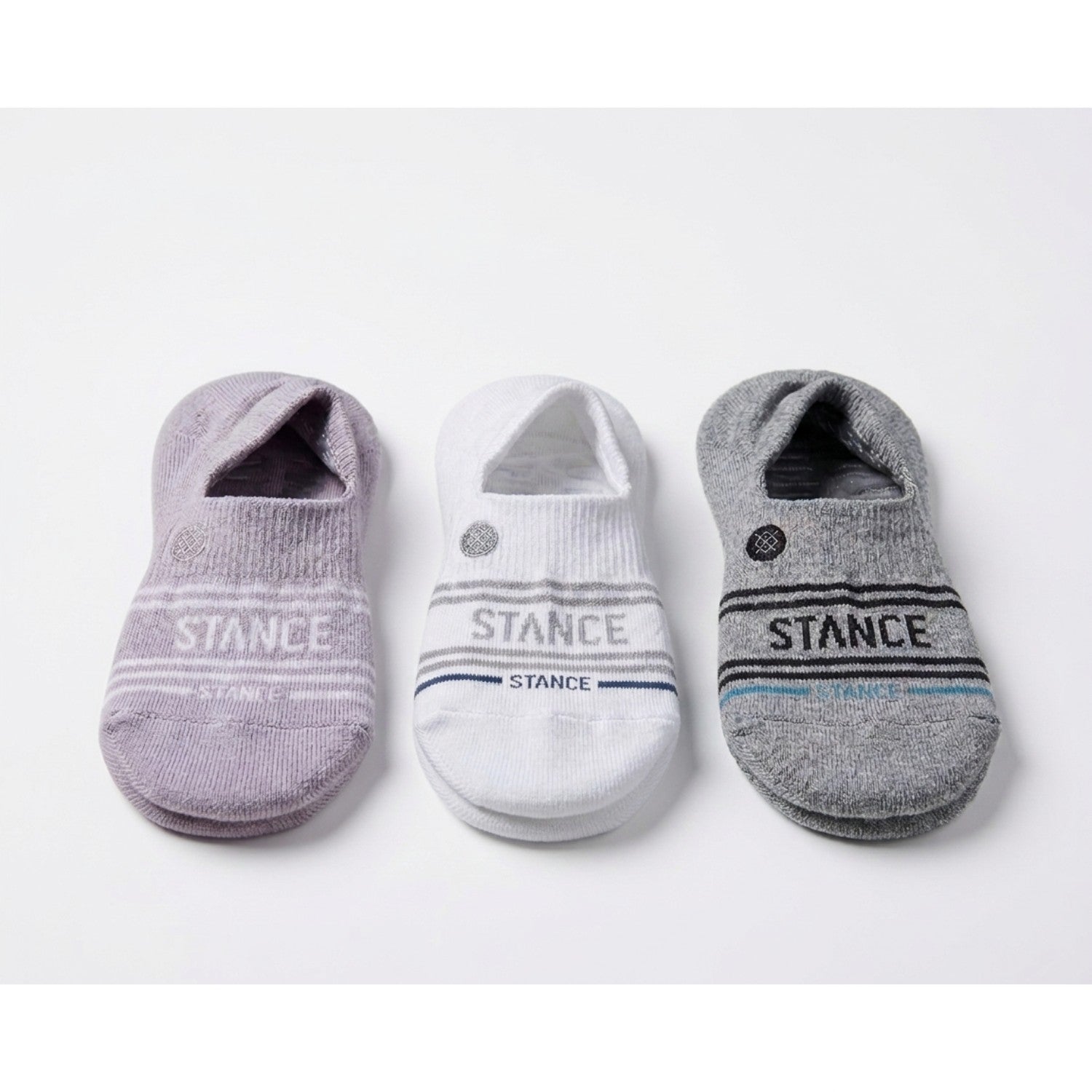 Stance Socks 3 Pack Vital No Show Purple