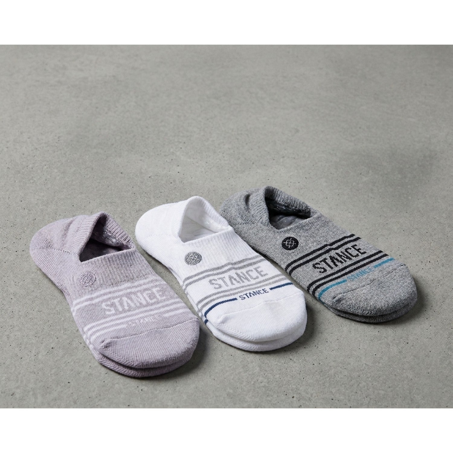 Stance Socks 3 Pack Vital No Show Purple
