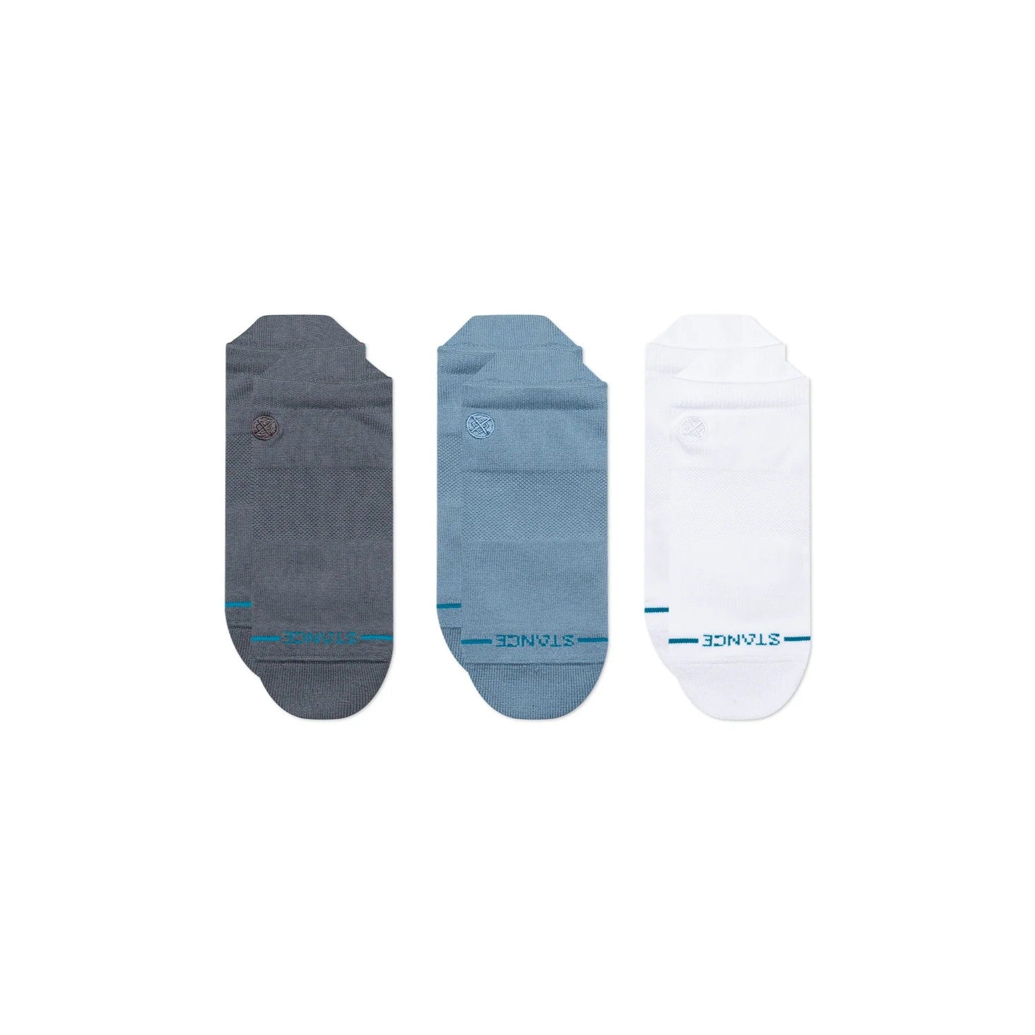 Stance Socks 3 Pack Icon Low Tab Turbulence