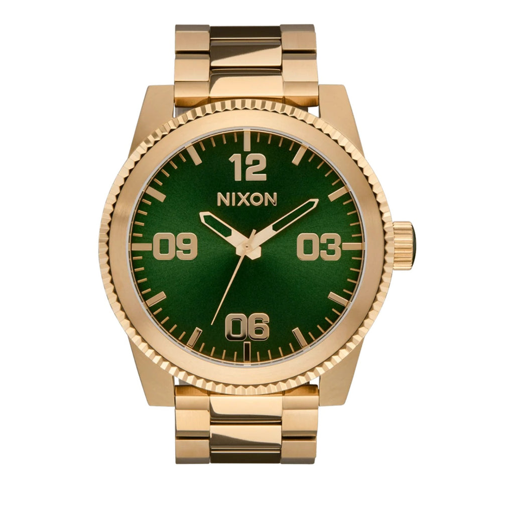 Reloj Nixon Corporal Green Gold