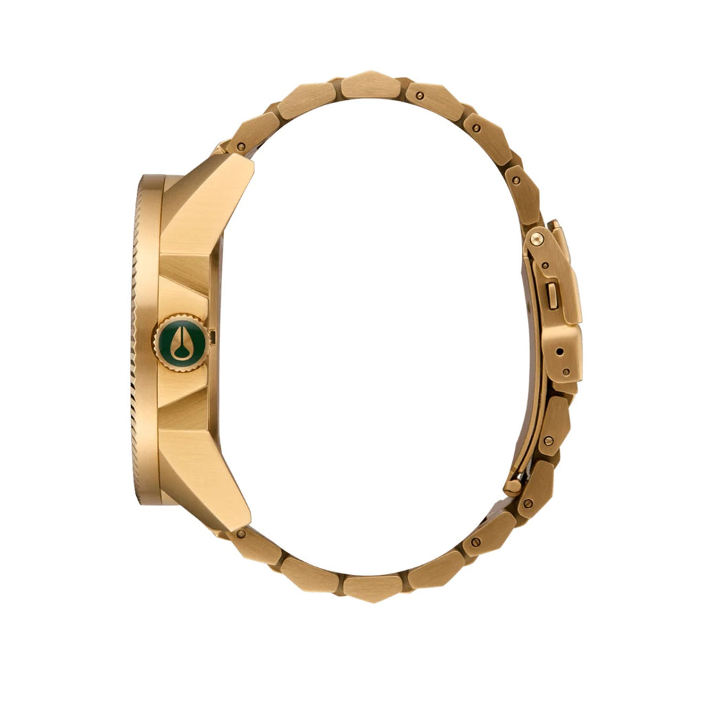 Reloj Nixon Corporal Green Gold