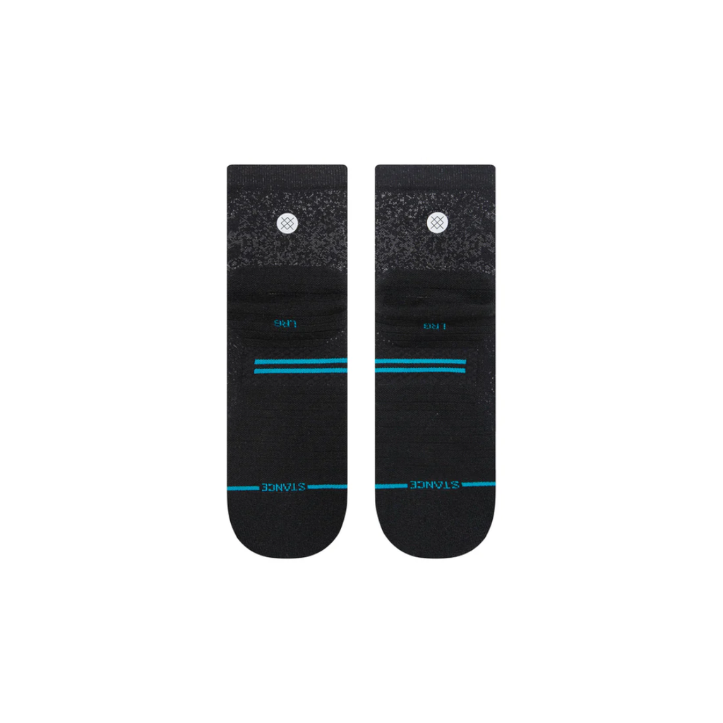 Stance Sock Run Light Quarter Black