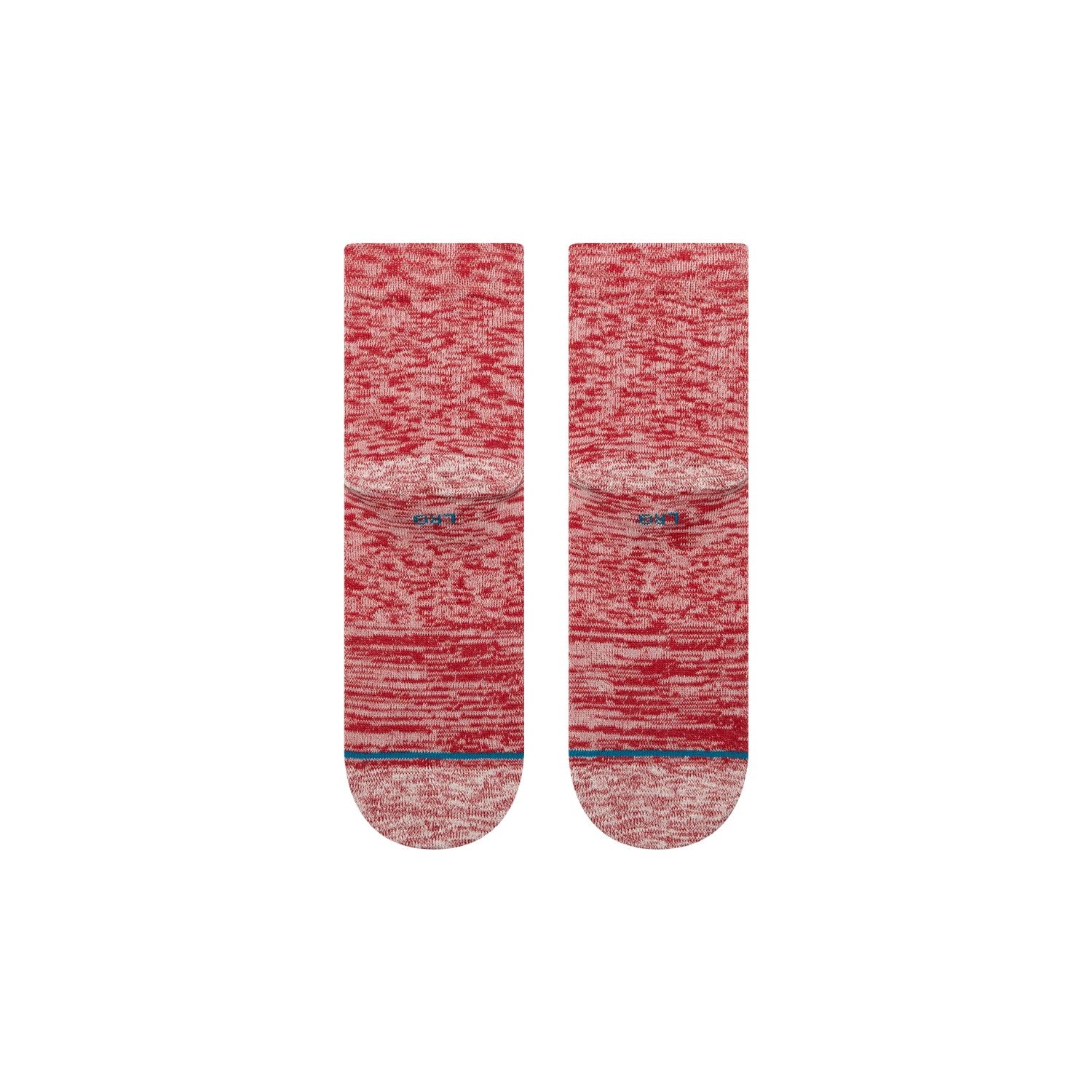 Stance Socks Slub Quarter Red