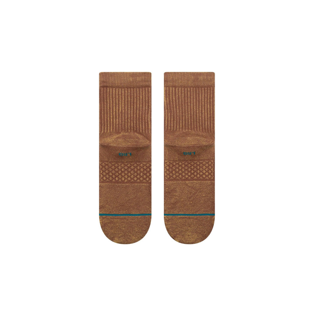 Stance Socks Icon Washed Quarter Brown