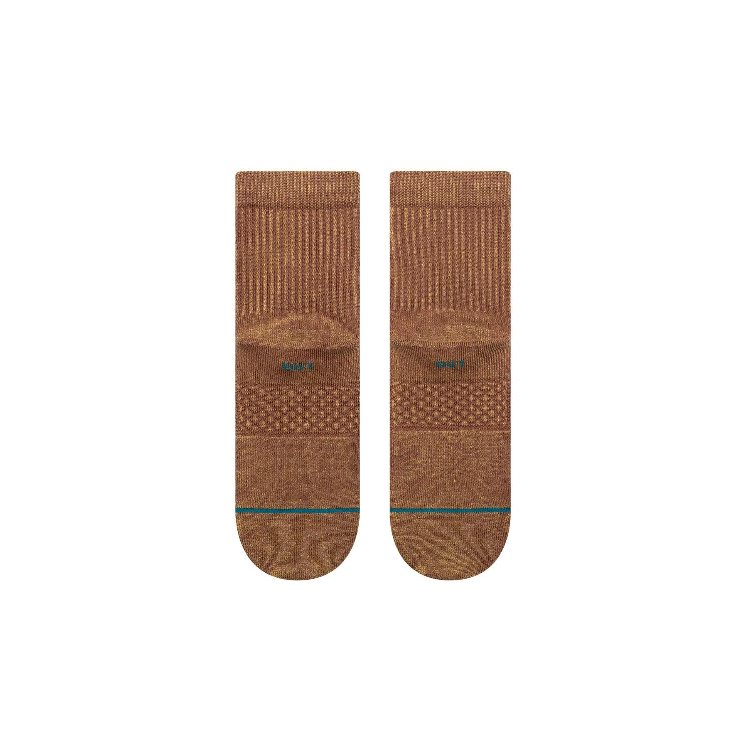Stance Socks Icon Washed Quarter Brown