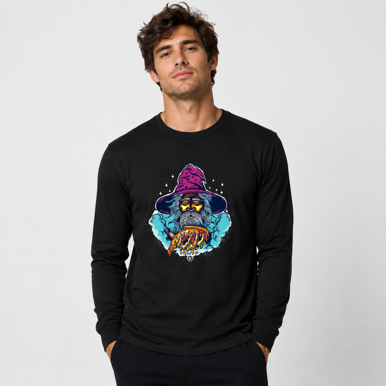 Polera Manga Larga Magic Cheeze Black