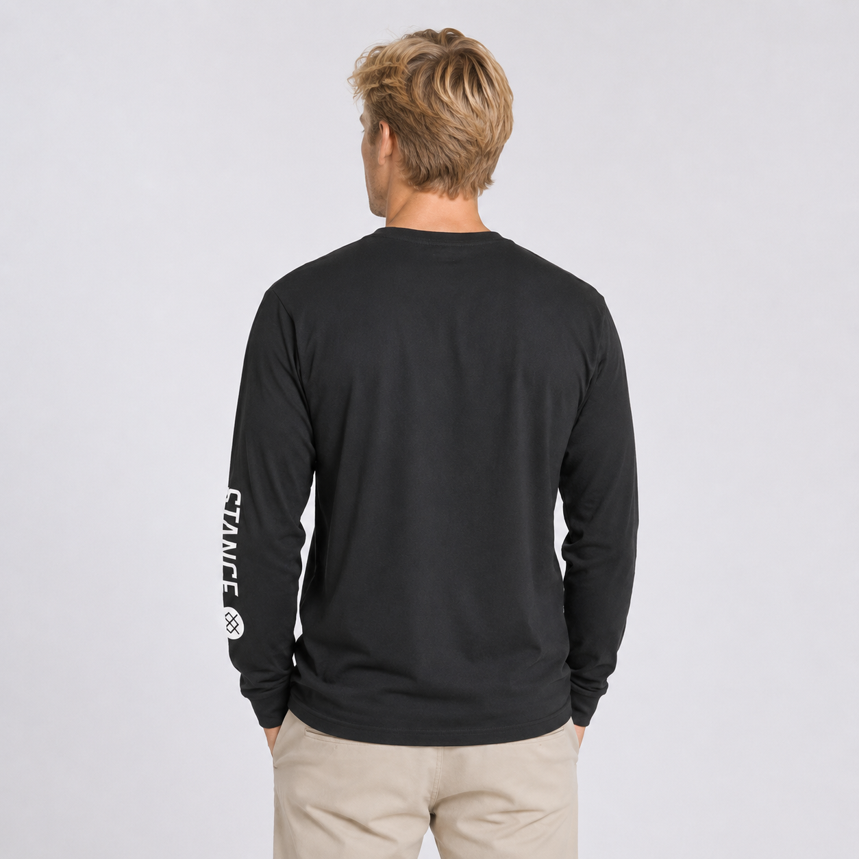 Polera Icon Long Sleeve Black Stance