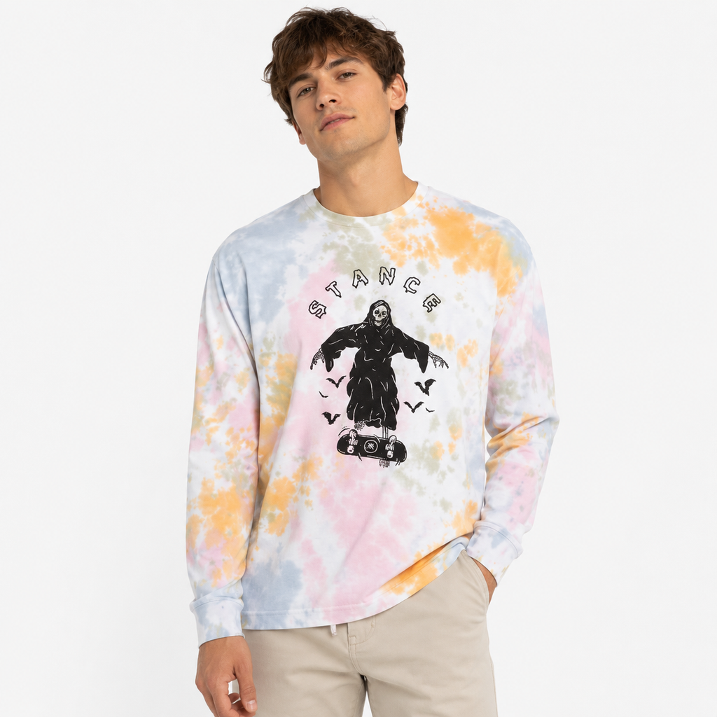 Polera Manga Larga Bones Flips Ted