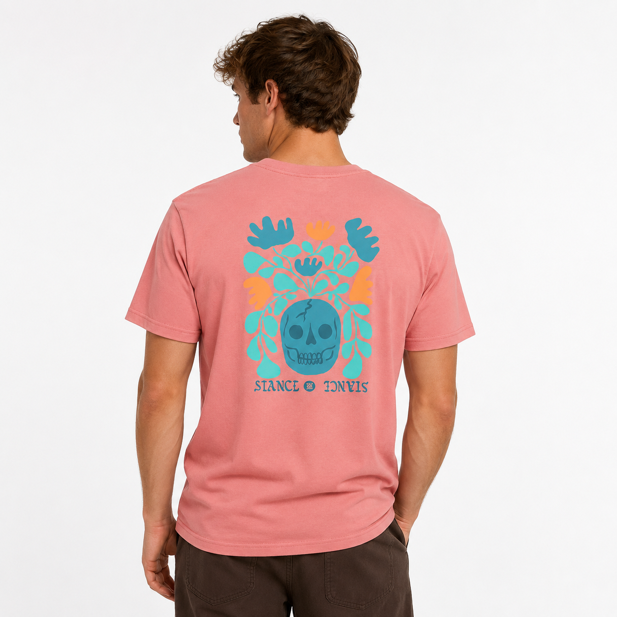 Polera Men Oaxaca Dustyrose