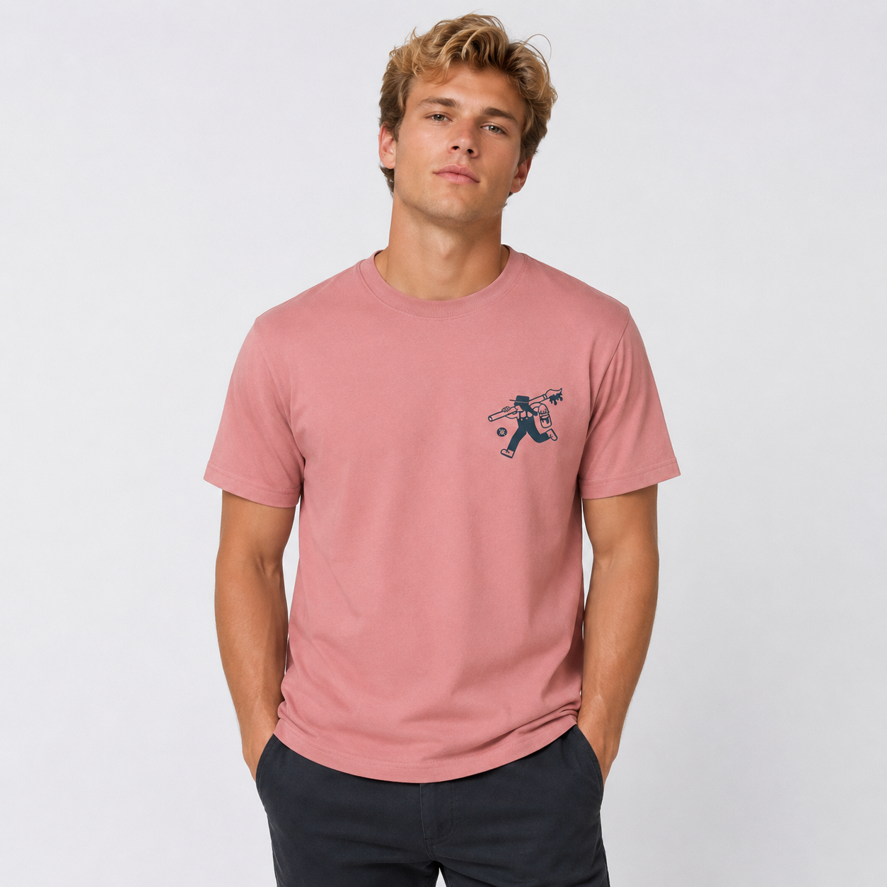 Polera Painter Dustyrose