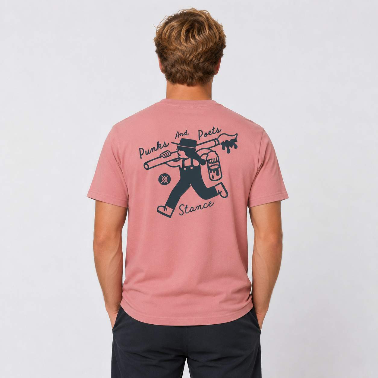 Polera Painter Dustyrose