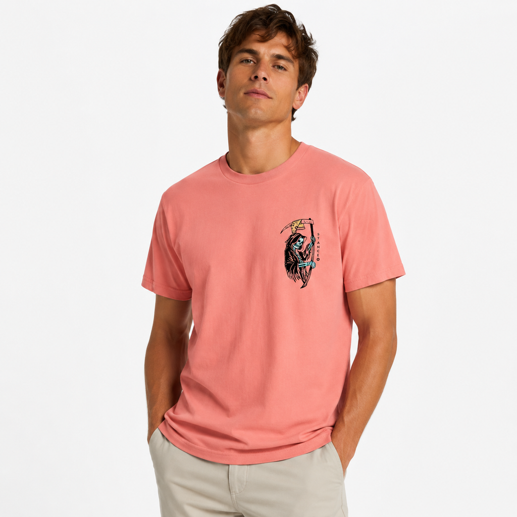 Polera Grim Pizza Dusty Rose