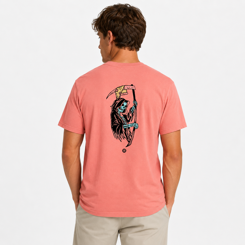 Polera Grim Pizza Dusty Rose