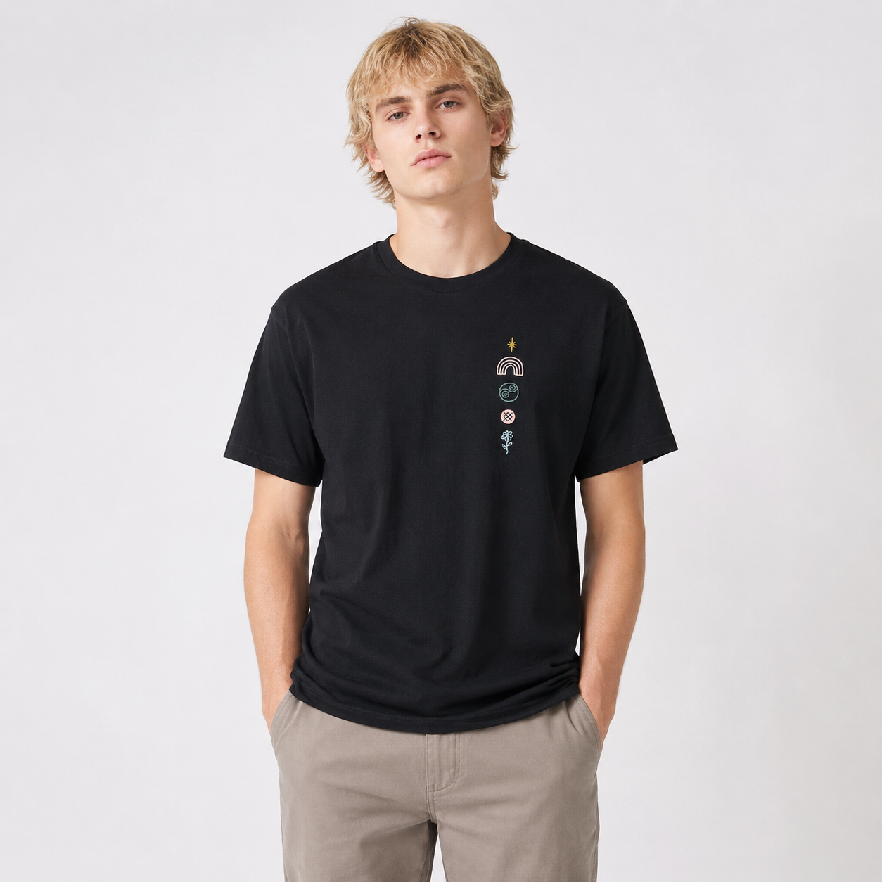 Polera Peace Out Black