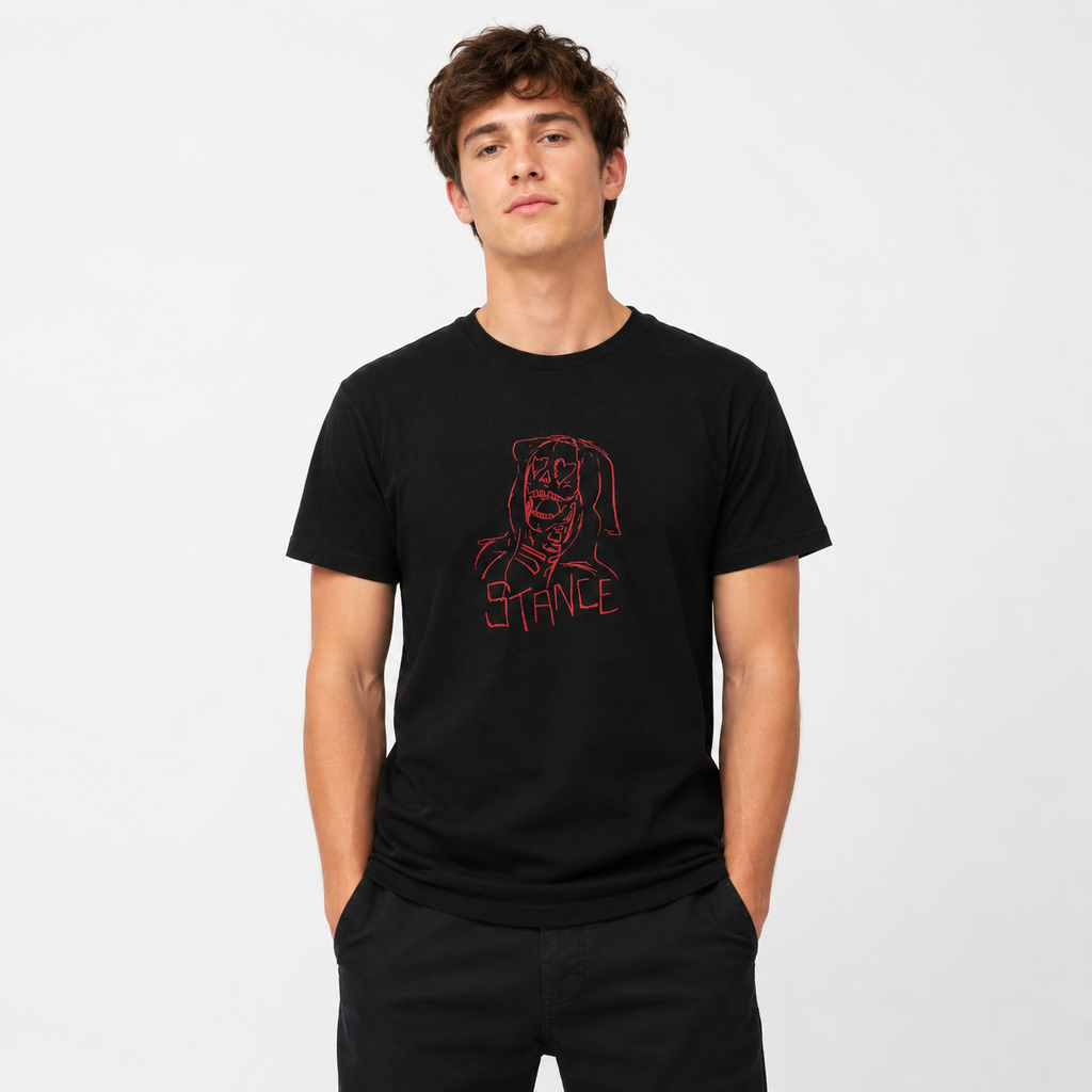 Polera Men Burn For You Black